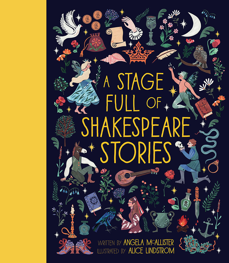 A Stage Full of Shakespeare Stories - Jacket