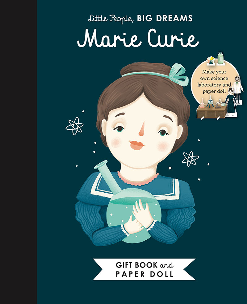 Little People, BIG DREAMS: Marie Curie Book and Paper Doll Gift Edition Set - Jacket