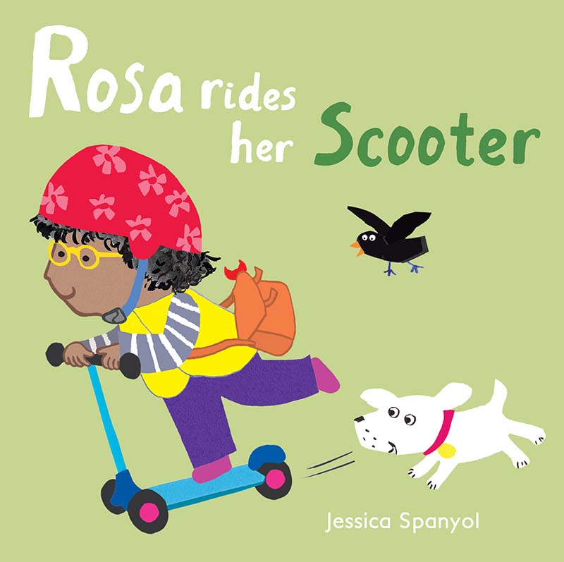 Rosa Rides her Scooter - Jacket