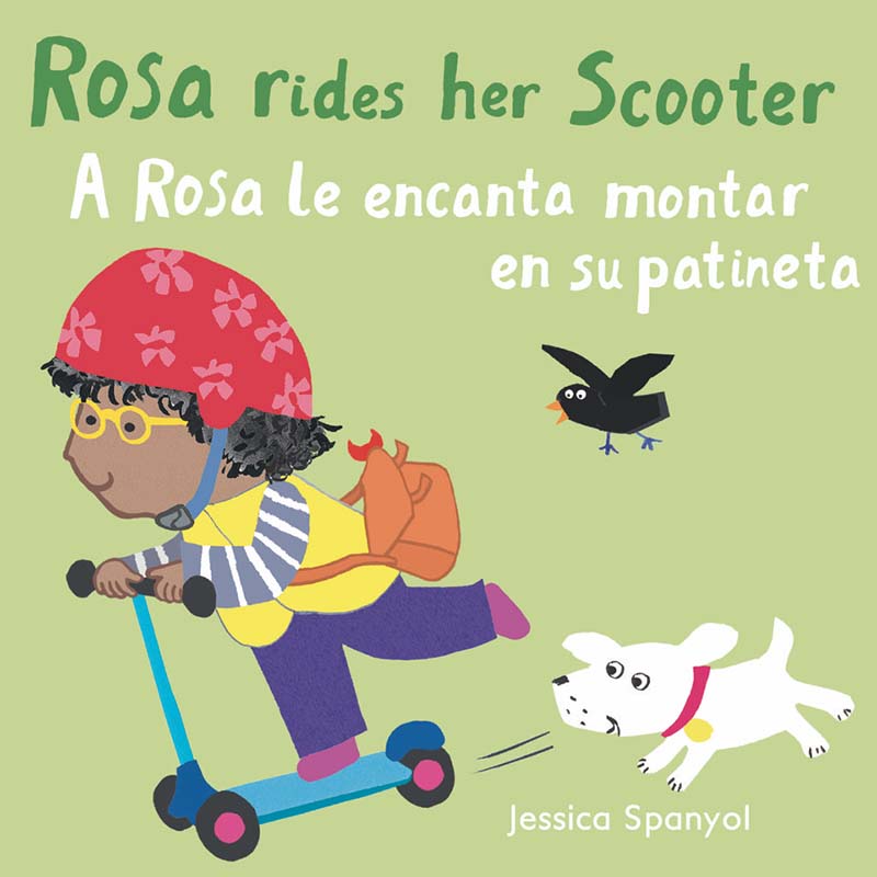 A Rosa le encanta montar en su patineta/Rosa Rides her Scooter - Jacket