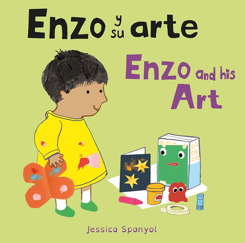 Enzo y su arte/Enzo and his Art - Jacket