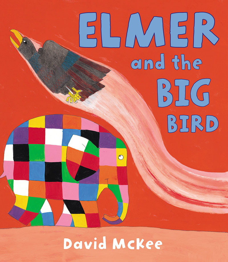 Elmer and the Big Bird - Jacket