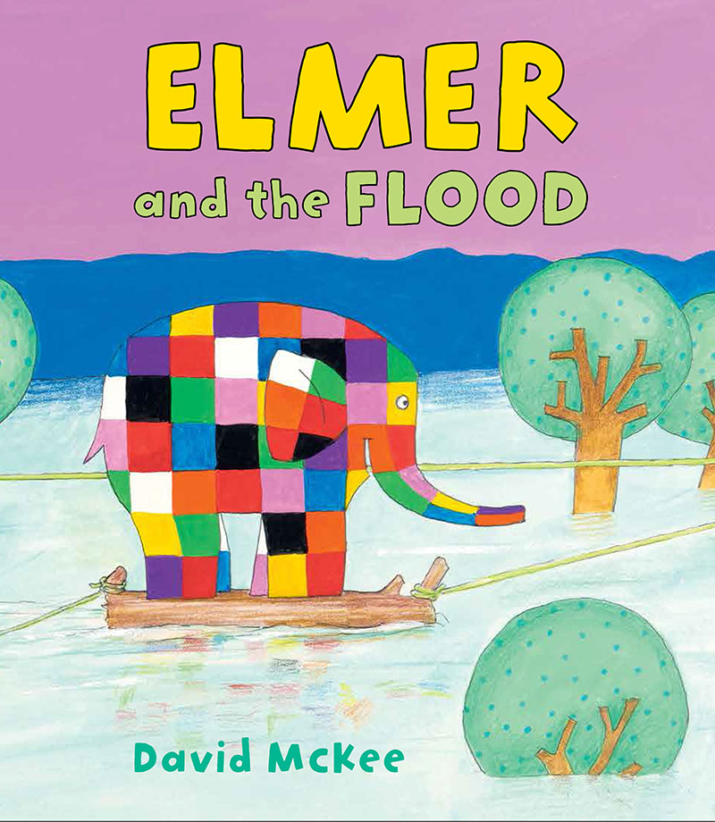 Elmer and the Flood - Jacket