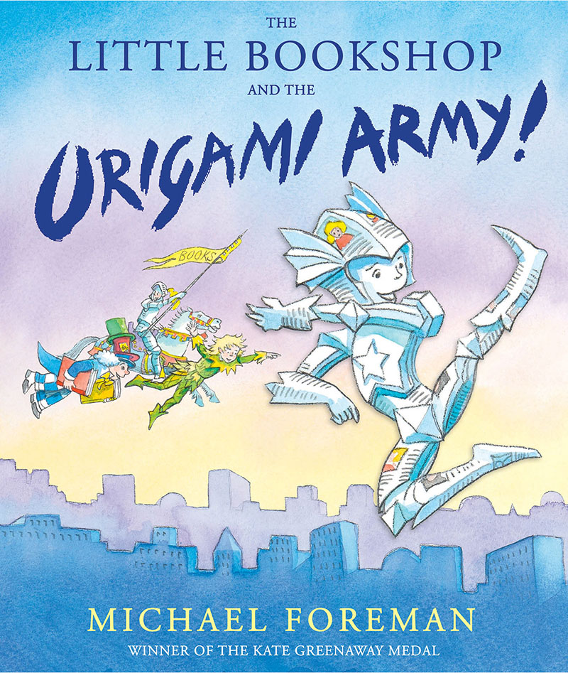 The Little Bookshop and the Origami Army - Jacket