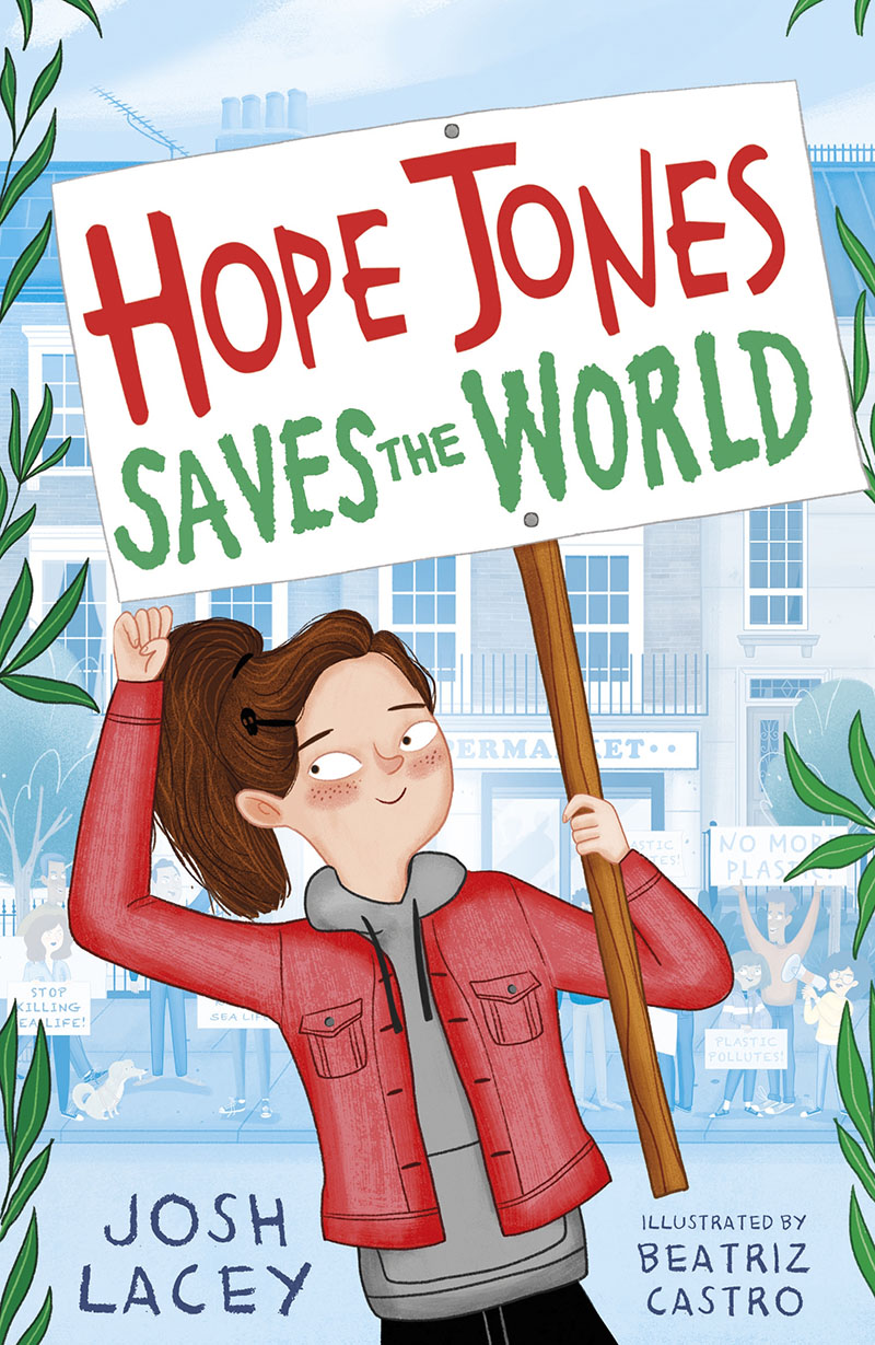 Hope Jones Saves the World - Jacket