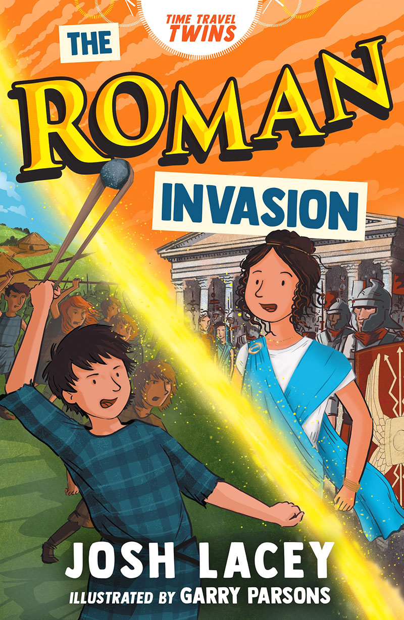 Time Travel Twins: The Roman Invasion - Jacket