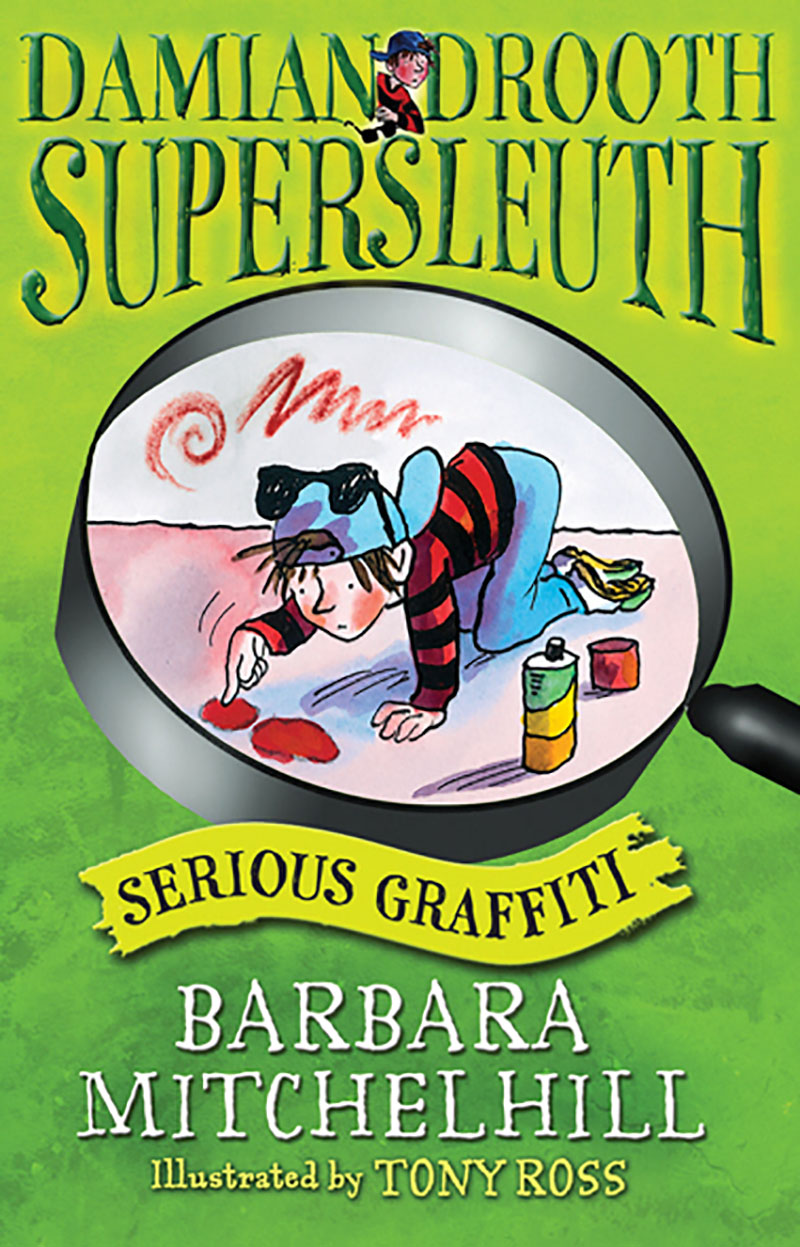 Damian Drooth, Supersleuth: Serious Graffiti - Jacket