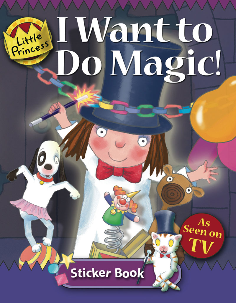 I Want to do Magic: Little Princess Sticker Book - Jacket