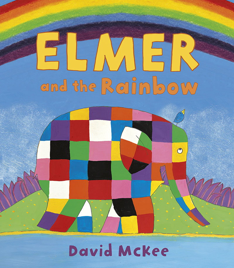 Elmer and the Rainbow - Jacket