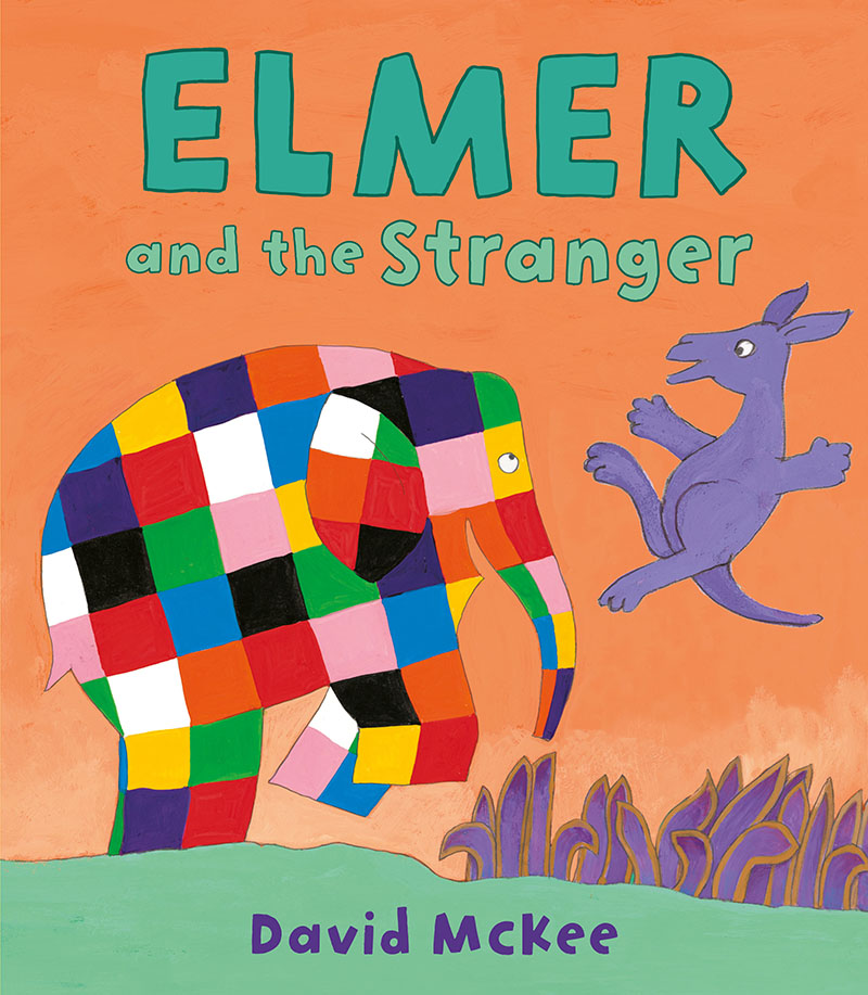 Elmer and the Stranger - Jacket
