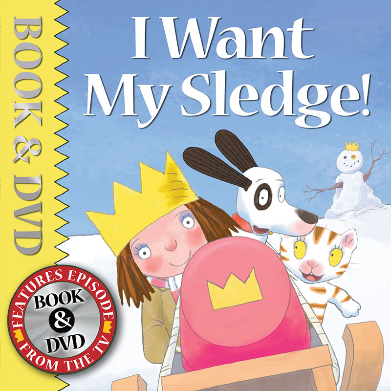 I Want My Sledge! (book and DVD) - Jacket
