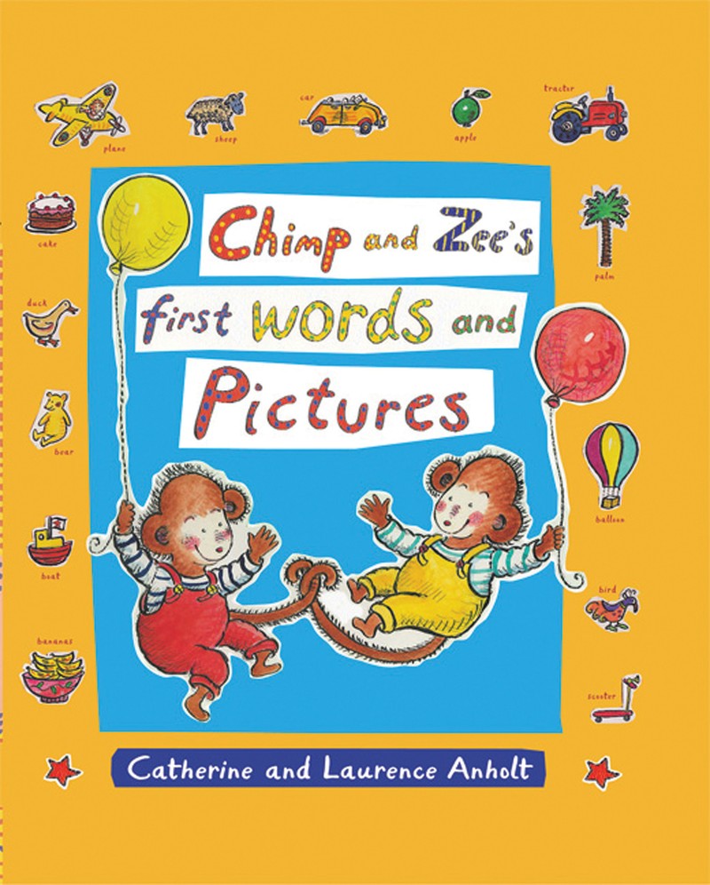 Chimp and Zee's First Words and Pictures - Jacket