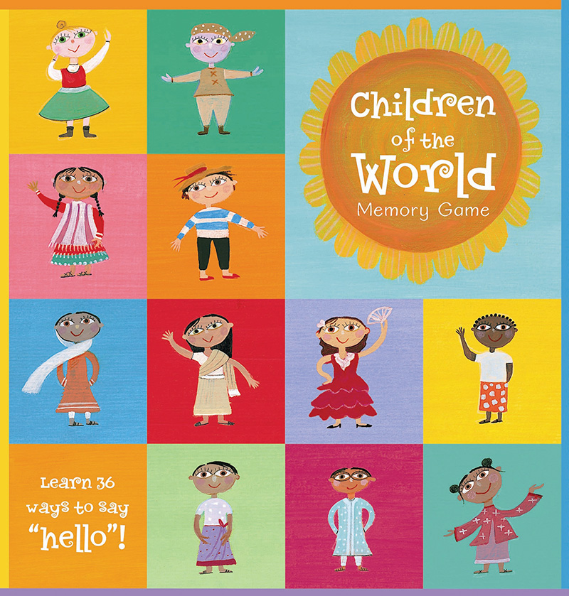 Children of the World Memory Game - Jacket