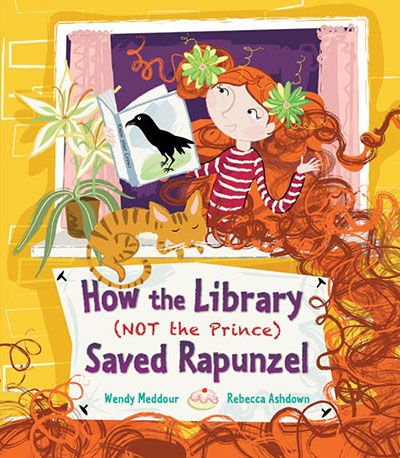 How the Library (Not the Prince) Saved Rapunzel - Jacket
