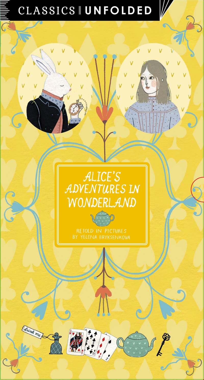 Classics Unfolded: Alice's Adventures in Wonderland - Jacket