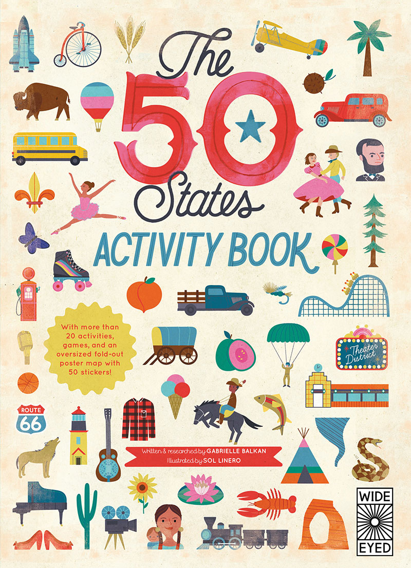 The  50 States: Activity Book - Jacket