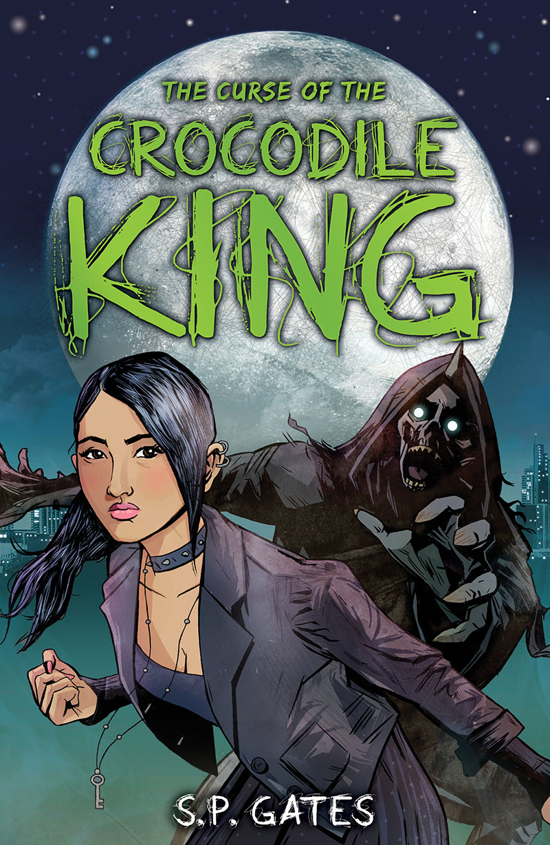 The Curse of the Crocodile King - Jacket