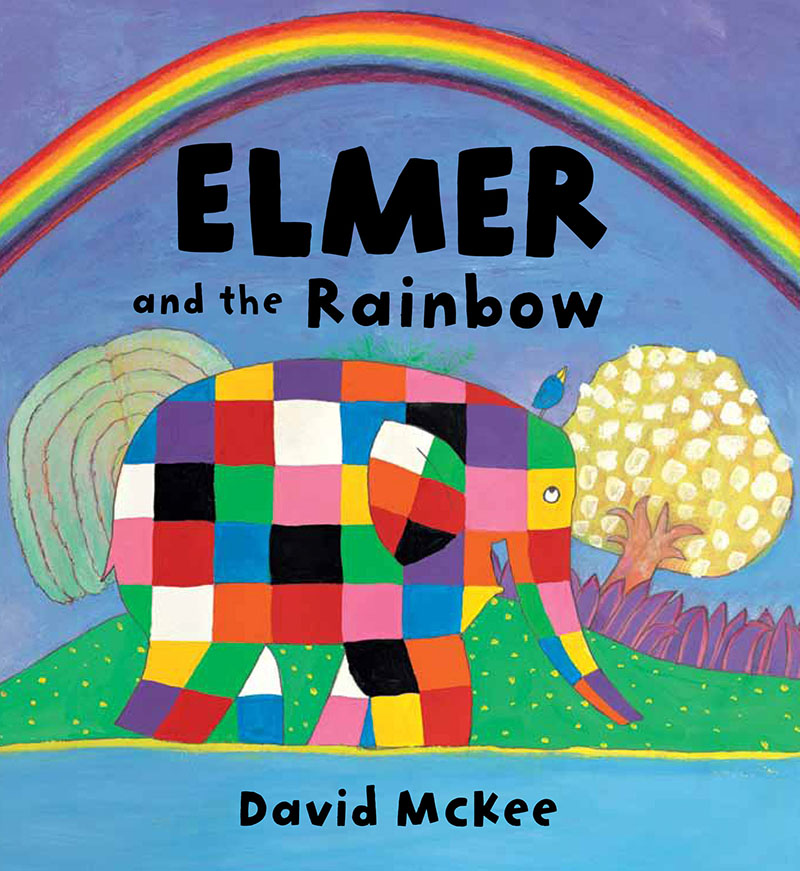 Elmer and the Rainbow Board Book - Jacket