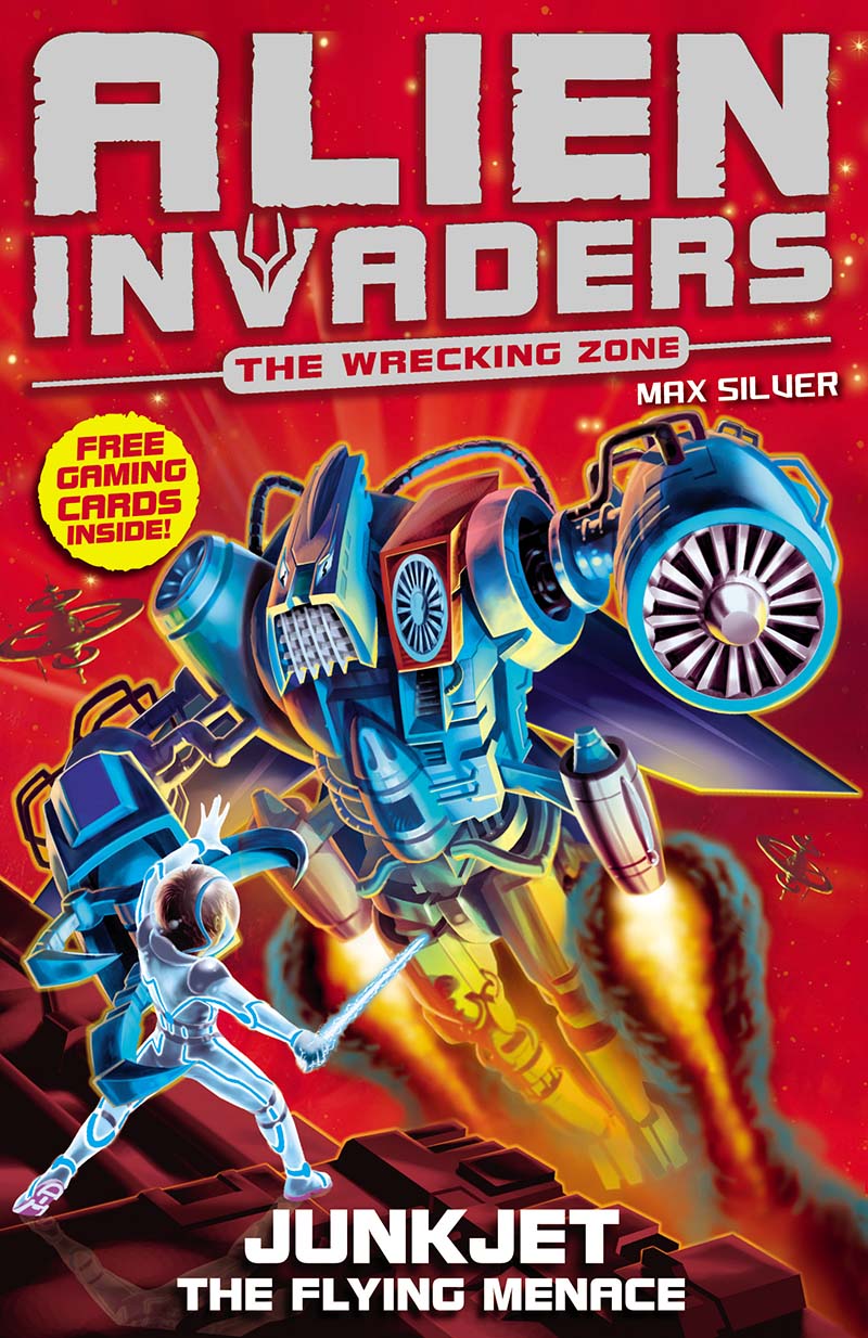 Alien Invaders 7: Junkjet - The Flying Menace - Jacket