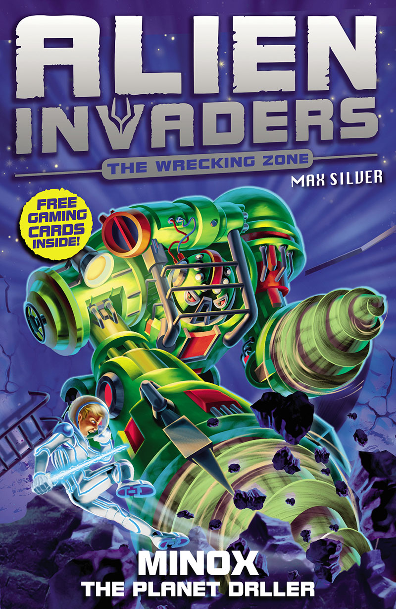 Alien Invaders 8: Minox - The Planet Driller - Jacket