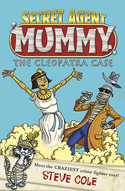 Secret Agent Mummy: The Cleopatra Case - Jacket