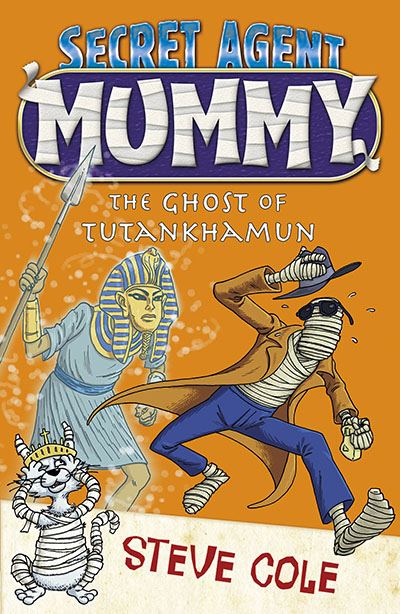 Secret Agent Mummy: The Ghost of Tutankhamun - Jacket