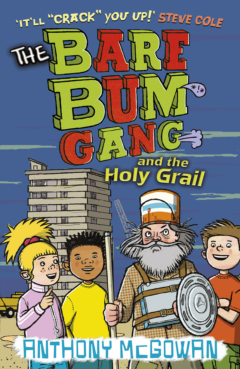 The Bare Bum Gang and the Holy Grail - Jacket