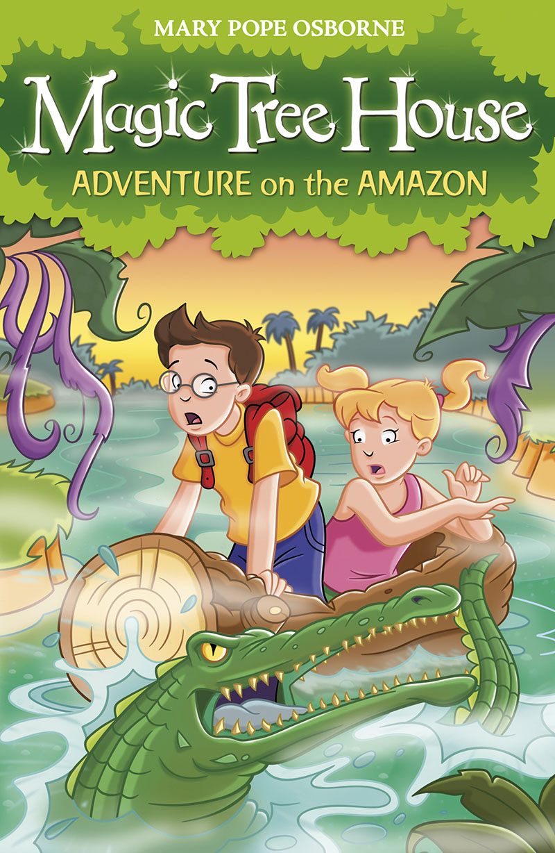 Magic Tree House 6: Adventure on the Amazon - Jacket
