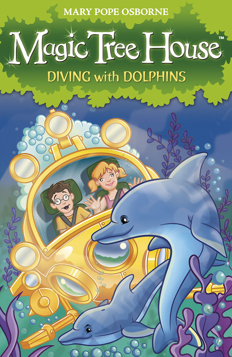 Magic Tree House 9: Diving with Dolphins - Jacket