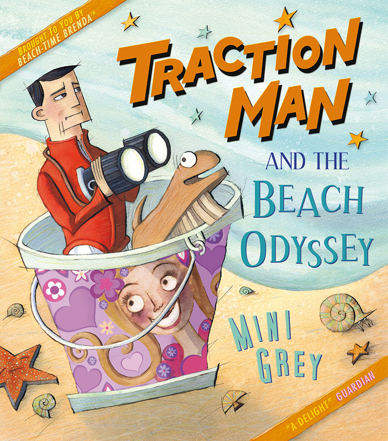 Traction Man and the Beach Odyssey - Jacket