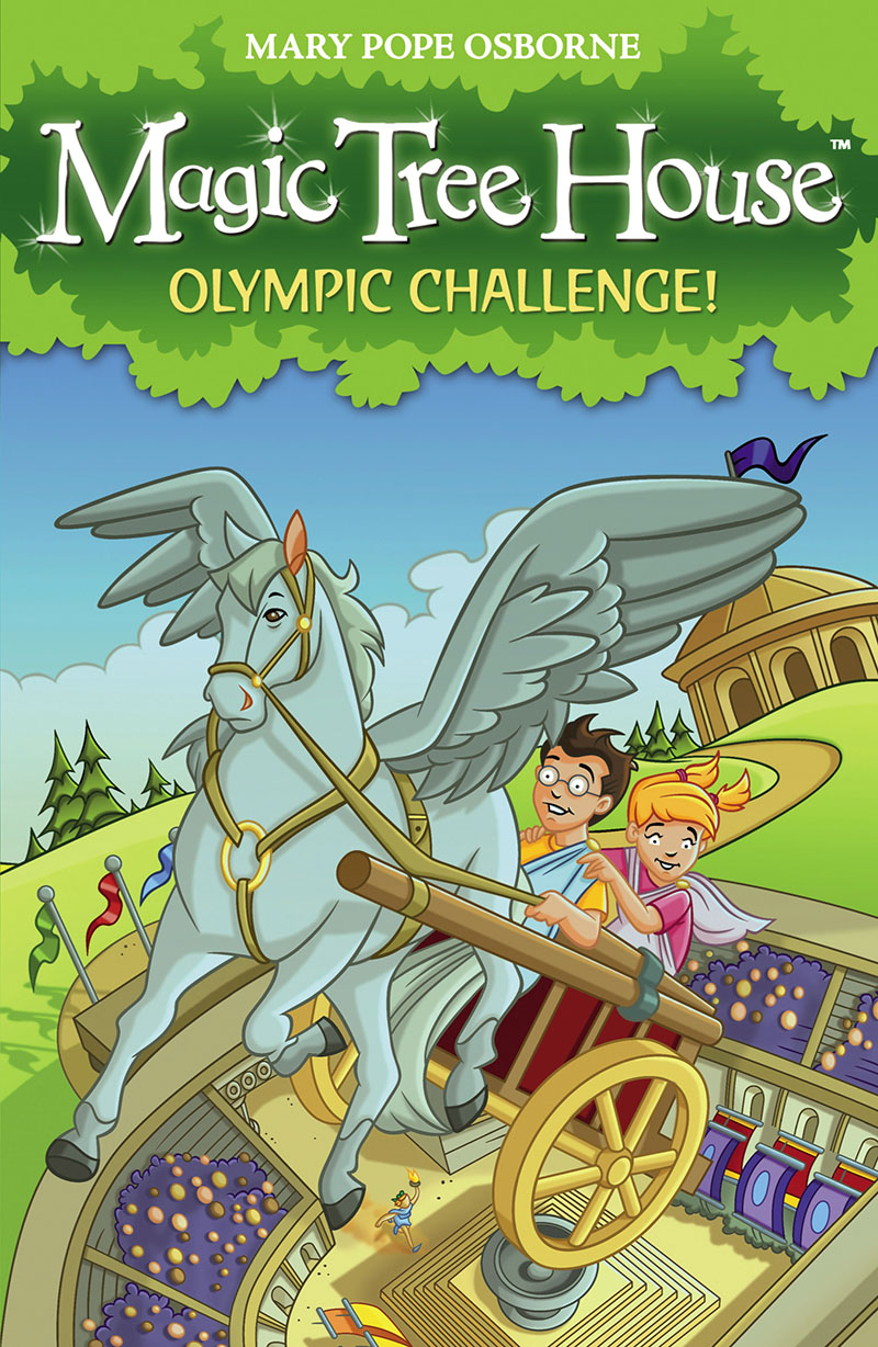 Magic Tree House 16: Olympic Challenge! - Jacket