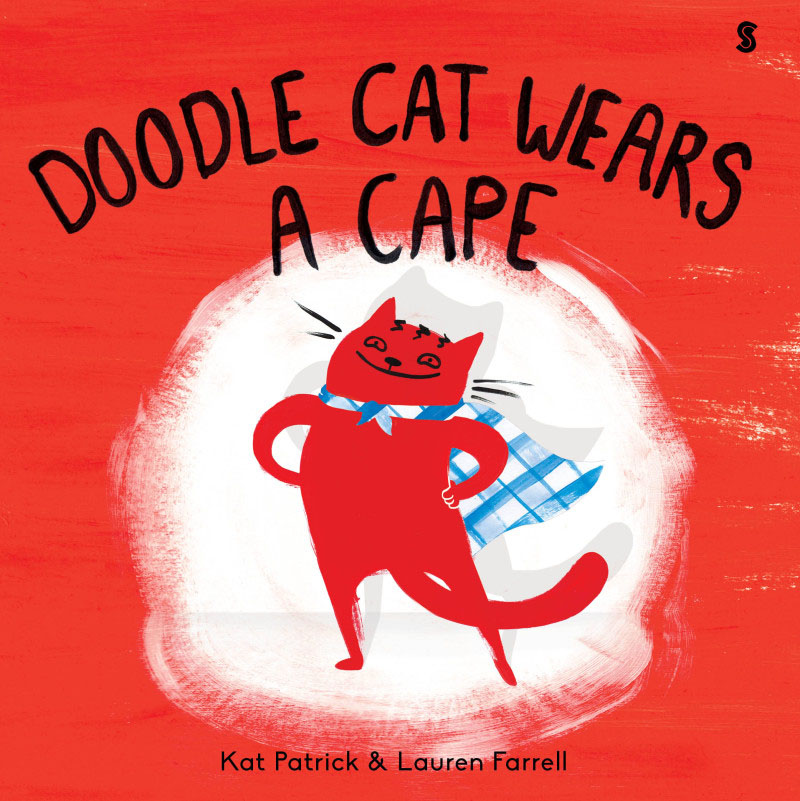 Doodle Cat Wears A Cape - Jacket